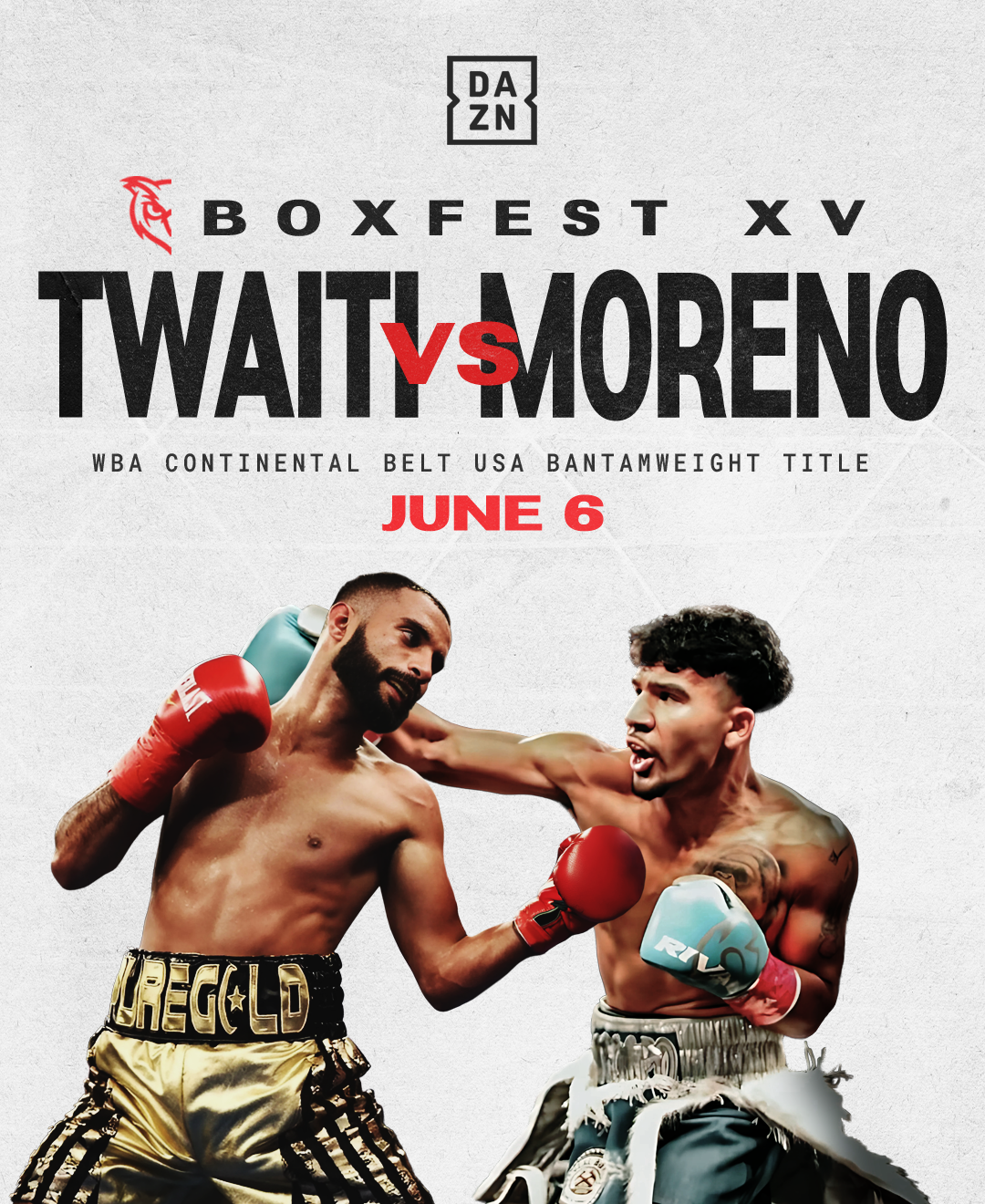 BOXFEST XV HEATS UP HOUSTON WITH TWAITI MORENO TITLE FIGHT, STREAMING GLOBALLY ON DAZN