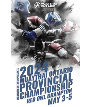 Muay Thai Ontario Provincials 2024