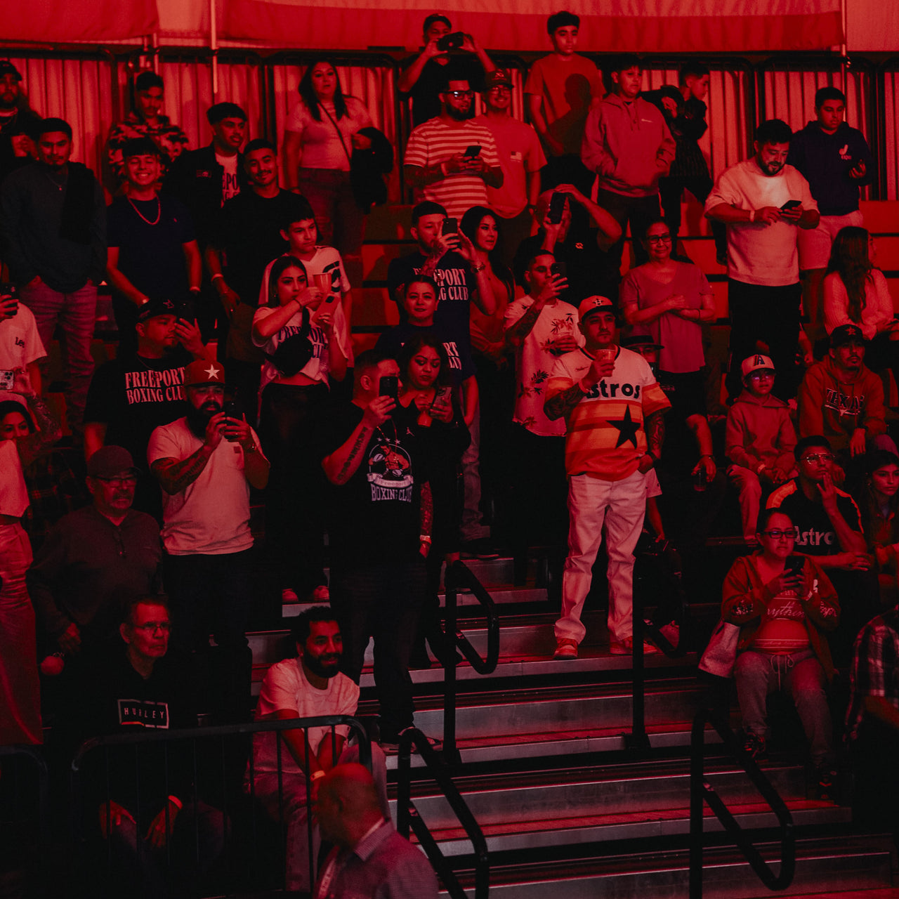 Boxing event background