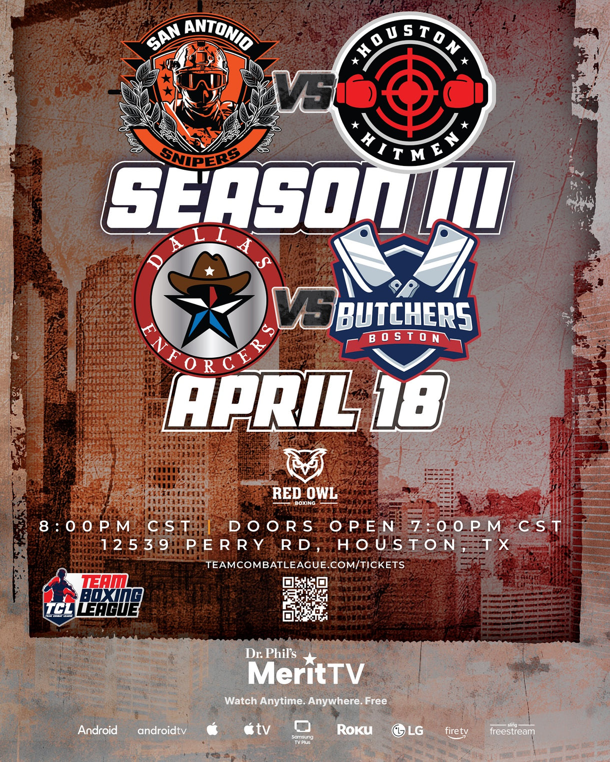 San Antonio Snipers vs Houston Hitmen